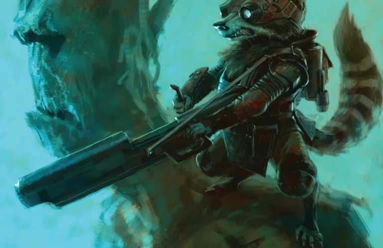 Rocket Raccoon e Groot fedeli ai fumetti nei primi concept Rocket Raccoon e Groot fedeli ai fumetti nei primi concept