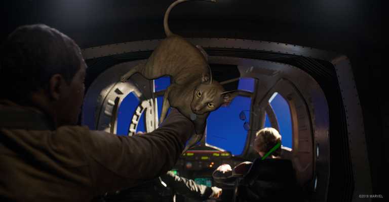Captain Marvel, le foto dal set prima e dopo i VFX Captain Marvel, le foto dal set prima e dopo i VFX