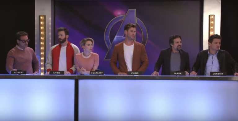 Avengers: Endgame, gli Original Six giocano al MCU pictionary Avengers: Endgame, gli Original Six giocano al MCU pictionary