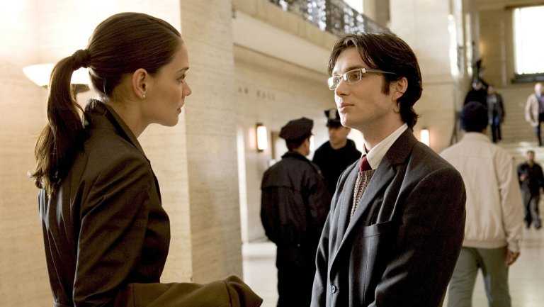 Cillian Murphy una foto dal suo provino per il ruolo di Batman