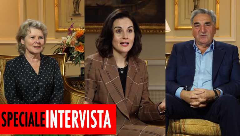 Downton Abbey: intervista a Michelle Dockery, Jim Carter e Imelda Staunton Downton Abbey: intervista a Michelle Dockery, Jim Carter e Imelda Staunton