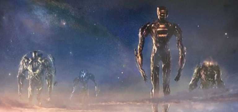 Gli Eterni: un Celestiale al centro di un nuovo concept ufficiale Gli Eterni: un Celestiale al centro di un nuovo concept ufficiale