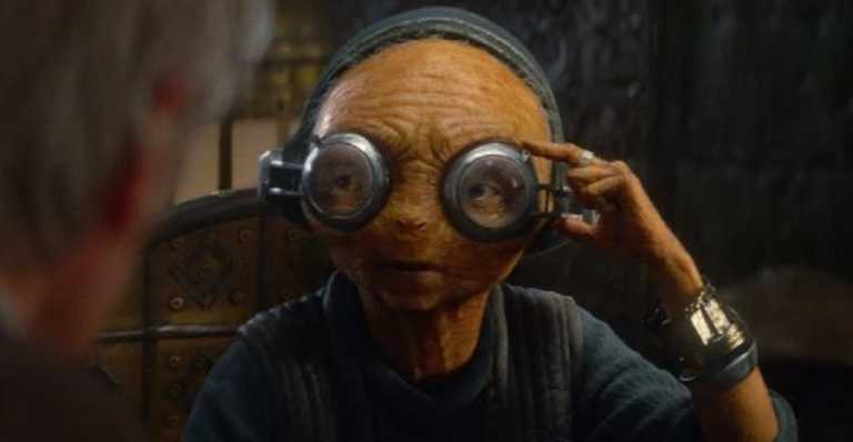 Star Wars: L’Ascesa di Skywalker, Maz Kanata era un animatronic nel film Star Wars: L’Ascesa di Skywalker, Maz Kanata era un animatronic nel film