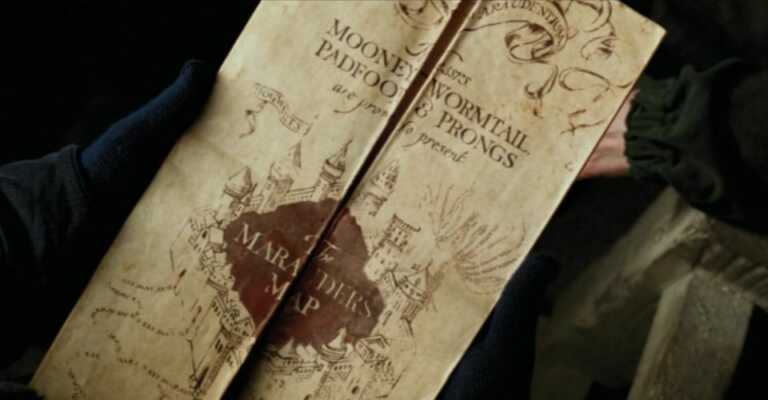 Harry Potter: la &ldquo;magica&rdquo; mascherina ispirata alla Mappa del Malandrino