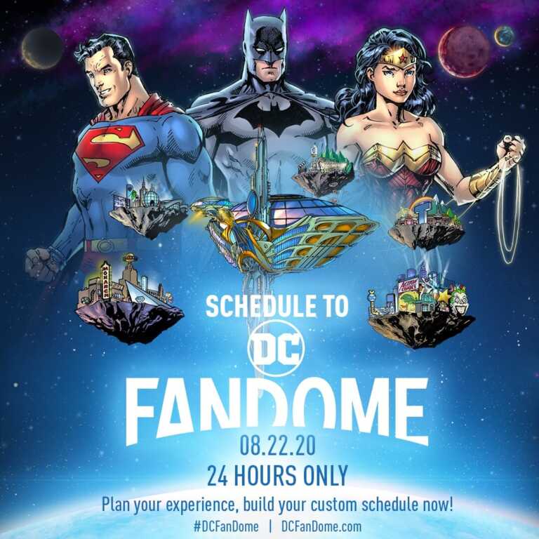 DC FanDome, ecco il programma dell&rsquo;evento del 22 agosto