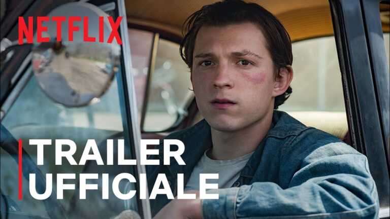 Le strade del male: trailer del film con Tom Holland e Robert Pattinson Le strade del male: trailer del film con Tom Holland e Robert Pattinson