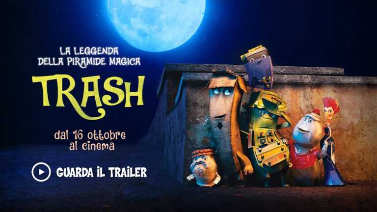 Trash: trailer ufficiale del film d’animazione italiano Trash: trailer ufficiale del film d’animazione italiano
