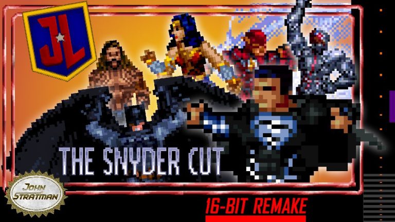 Justice League Snyder’s Cut: il trailer a 16 bit Justice League Snyder’s Cut: il trailer a 16 bit