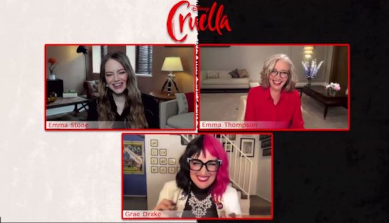 Emma Stone Emma Thompson Crudelia Emma Stone Emma Thompson Crudelia