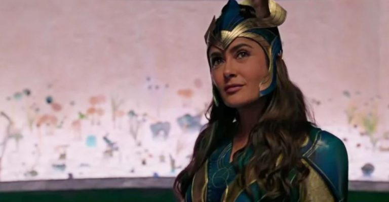 Eternals: Salma Hayek sulla figura materna di Ajak