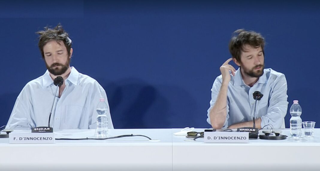 Fabio e Damiano D'Innocenzo Venezia 78 America Latina Fabio e Damiano D'Innocenzo Venezia 78 America Latina