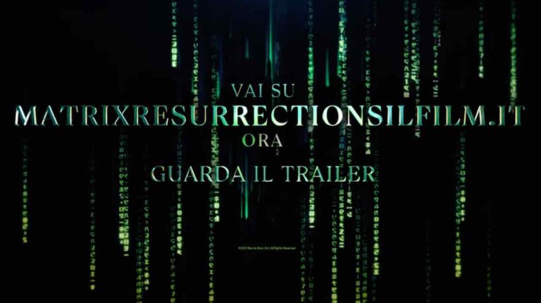 Matrix Resurrection: ecco il teaser che annuncia il trailer Matrix Resurrection: ecco il teaser che annuncia il trailer
