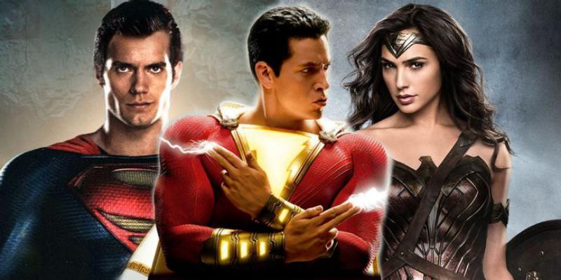 shazam wonder woman