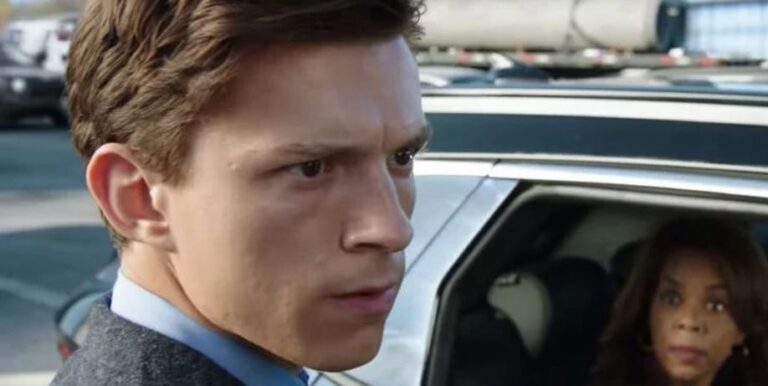 Tom Holland parla di una scena di No Way Home con un personaggio misterioso
