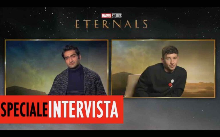 Eternals: intervista ai protagonisti Kumail Nanjiani e Barry Keoghan Eternals: intervista ai protagonisti Kumail Nanjiani e Barry Keoghan