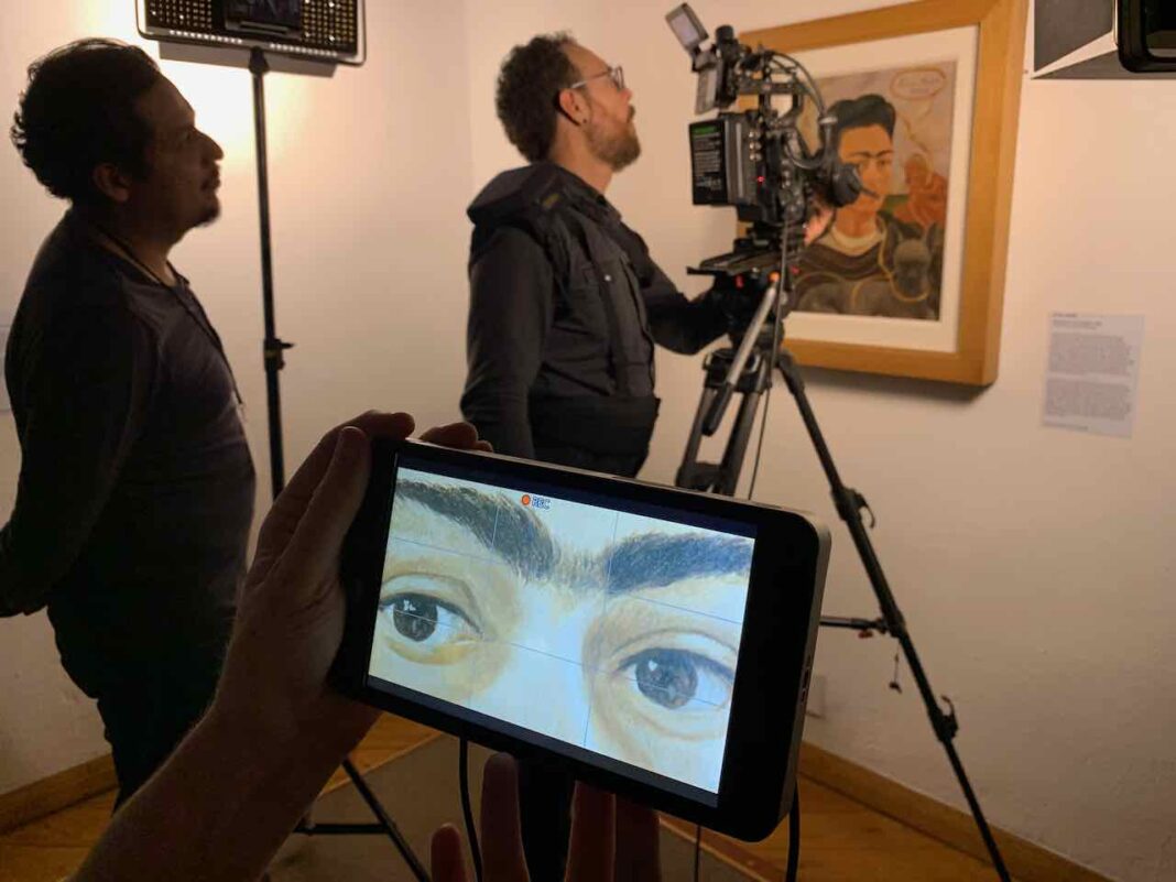 Frida Kahlo, Self-Portrait with Small Monkey, 1945 (2) © EXHIBITION ON SCREEN (1)
