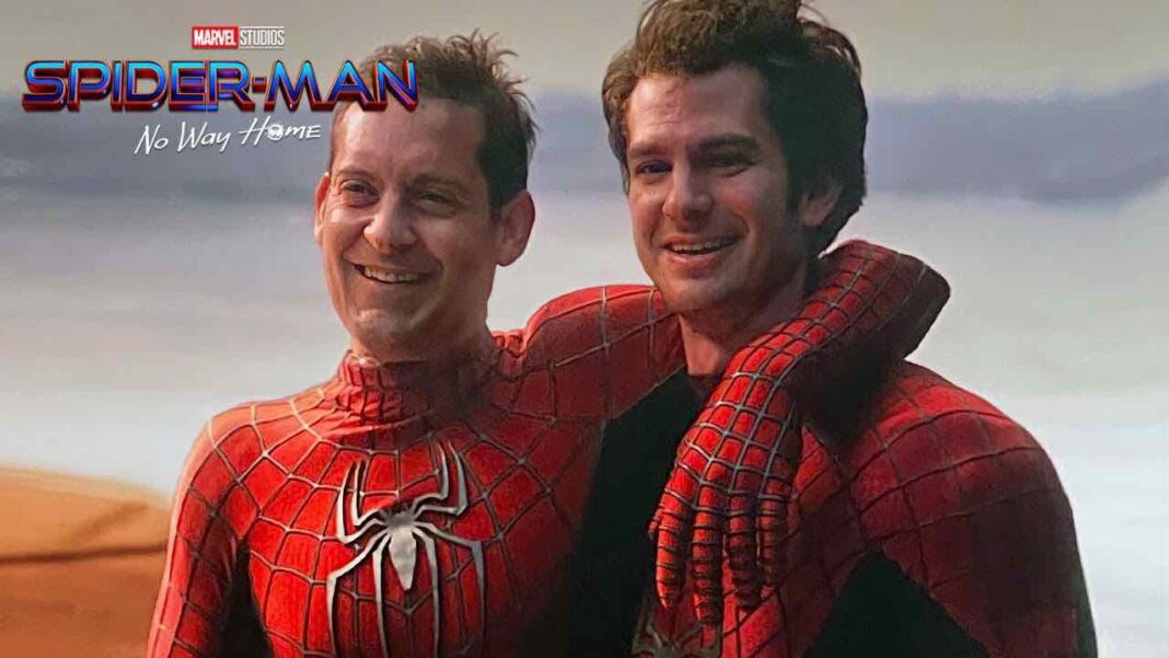 Andrew Garfield Tobey Maguire no way home (1) Andrew Garfield