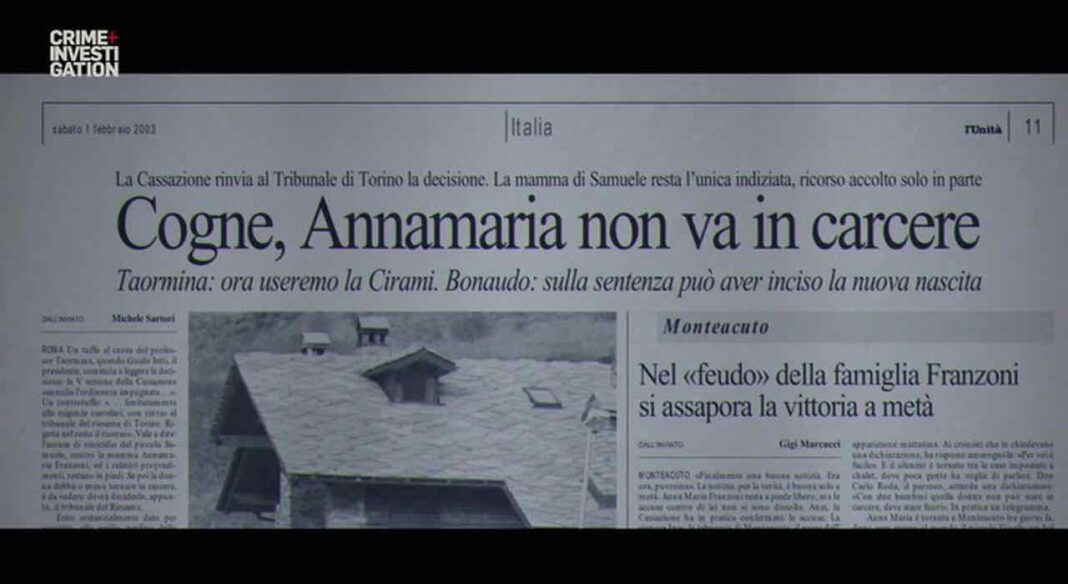 Il Delitto di Cogne documentario sky Il Delitto di Cogne documentario sky