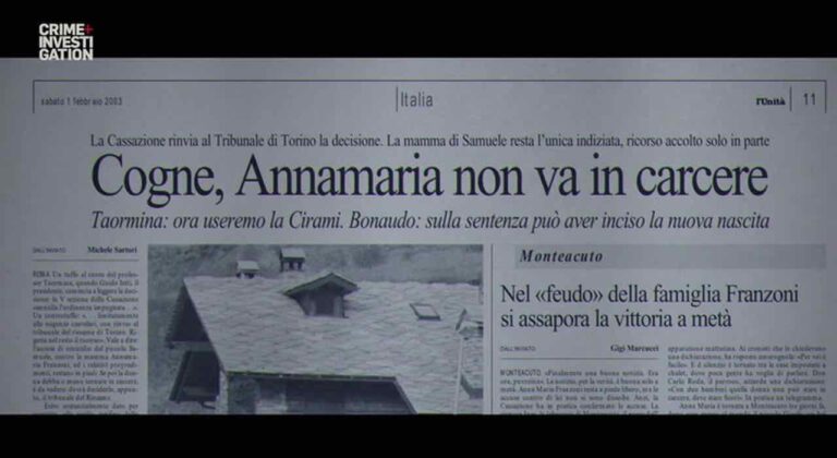 Il Delitto di Cogne, curiosit&agrave; e opinioni sul documentario in onda su Sky