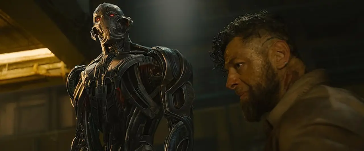 James Spader e Andy Serkis in Avengers Age of Ultron