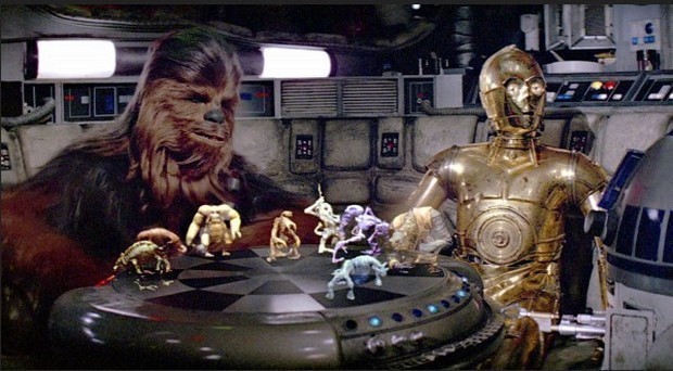 Star Wars: ricreati nella vita reale gli oloscacchi! Star Wars: ricreati nella vita reale gli oloscacchi!