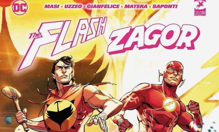 Flash/Zagor – La scure e il fulmine, il primo incontro tra i personaggi DC Comics e SBE Flash/Zagor – La scure e il fulmine, il primo incontro tra i personaggi DC Comics e SBE