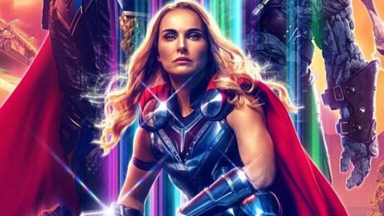 Thor: Love and Thunder, prima clip ufficiale, Jane Foster di Natalie Portman rivendica il Mjolnir