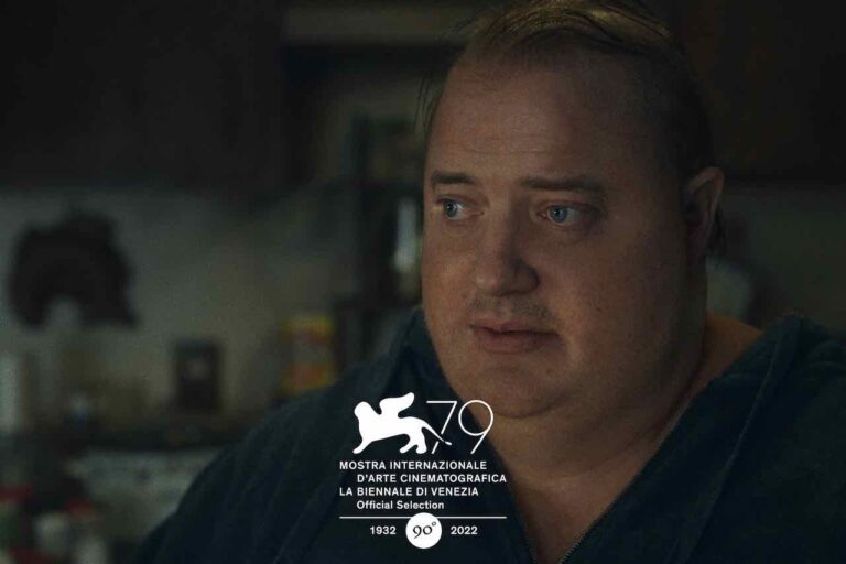 The Whale: Brendan Fraser &egrave; enorme nella prima foto dal film di Darren Aronofsky