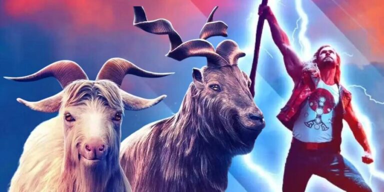 Thor: Love and Thunder, cosa ci fanno le capre urlanti nel film? Thor: Love and Thunder, cosa ci fanno le capre urlanti nel film?