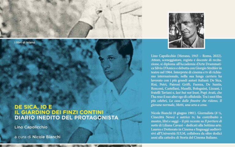 &lsquo;De Sica, Io e Il giardino dei Finzi Contini&rsquo;: il diario di Lino Capolicchio presentato a Venezia 79