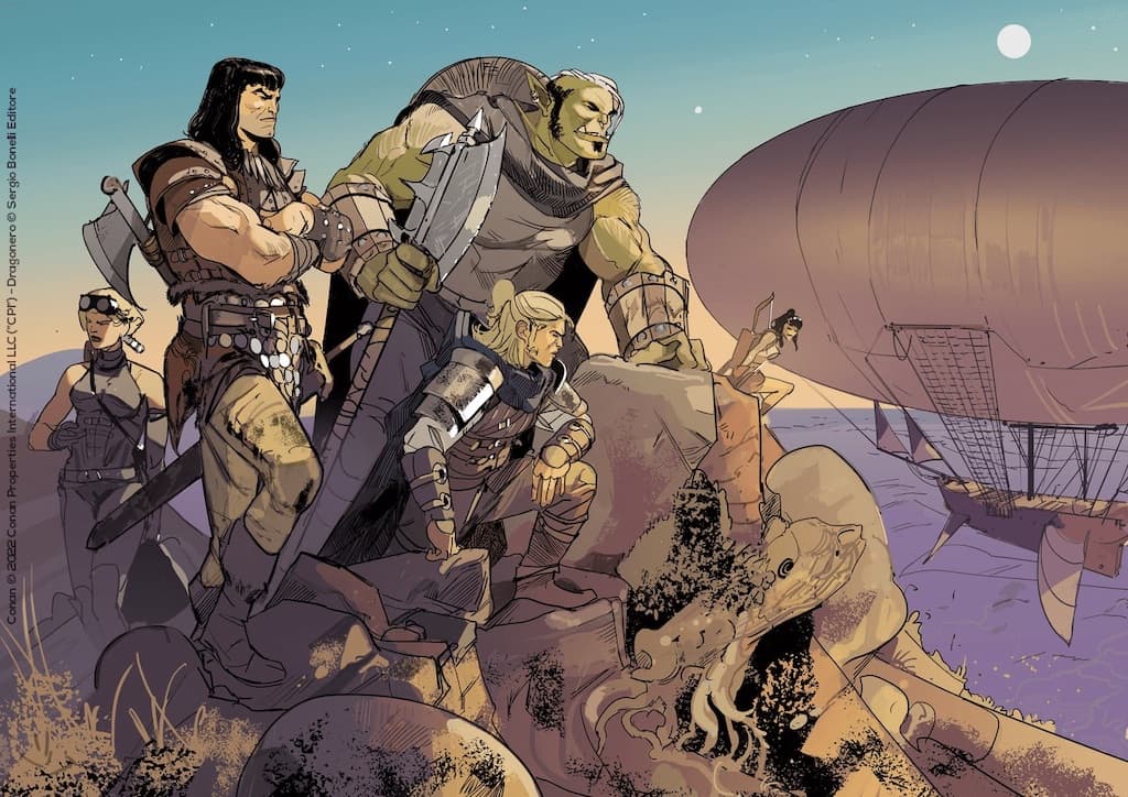 Conan il Barbaro/Dragonero numero 0 – L’ombra del drago Conan il Barbaro/Dragonero numero 0 – L’ombra del drago
