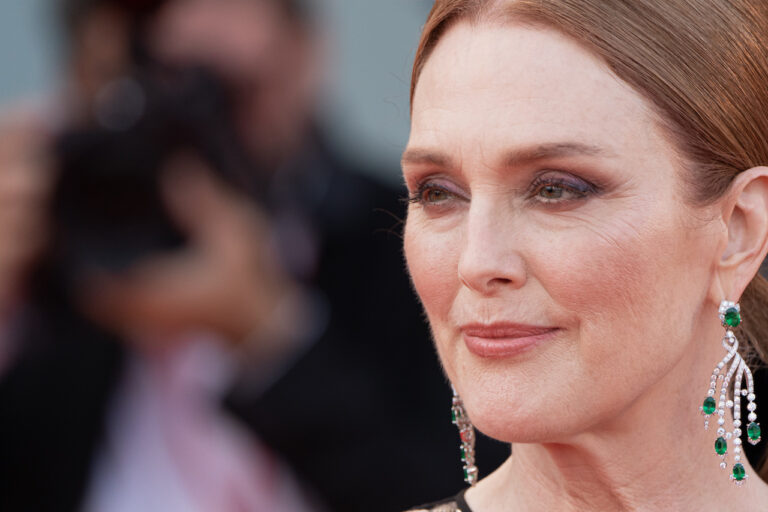Venezia 74: Julianne Moore e Colin Firth al Lido per il Franca Sozzani Award