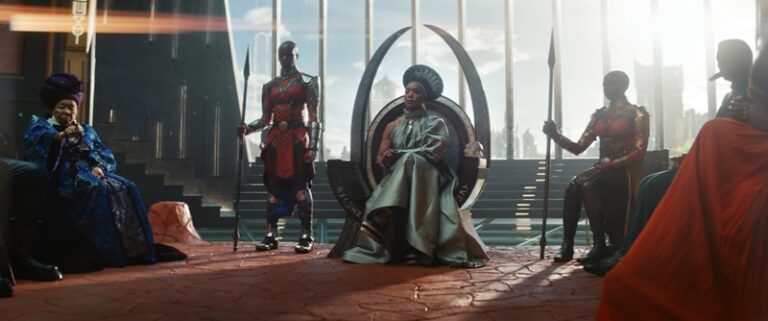 Black Panther: Wakanda Forever, gli attori e il regista presentano il film Marvel