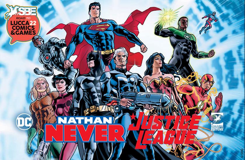 Nathan Never:Justice League Nathan Never/Justice League