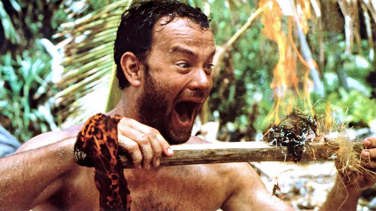 Tom Hanks in Cast Away