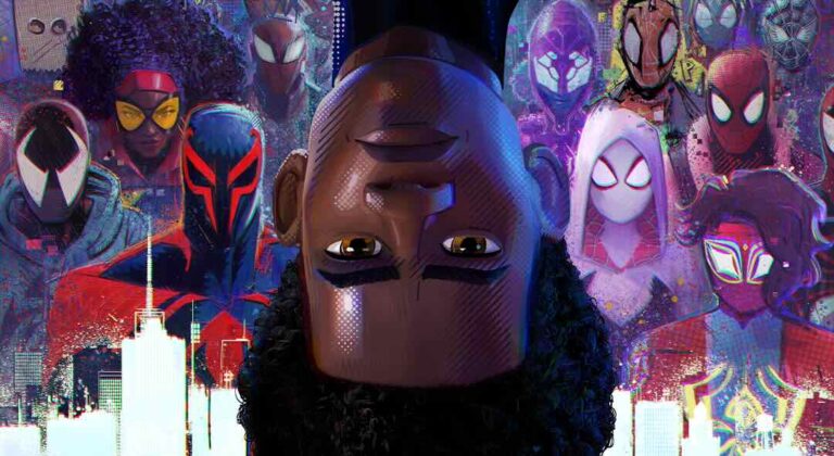 Spider-Man: Accross the Spider-verse, Miles Morales nel poster ufficiale