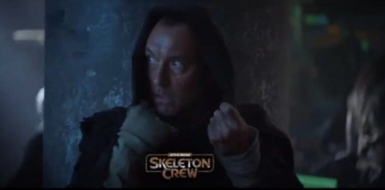 Disney+: lo spot rivela il primo sguardo al personaggio di Jude Law in Star Wars: Skeleton Crew