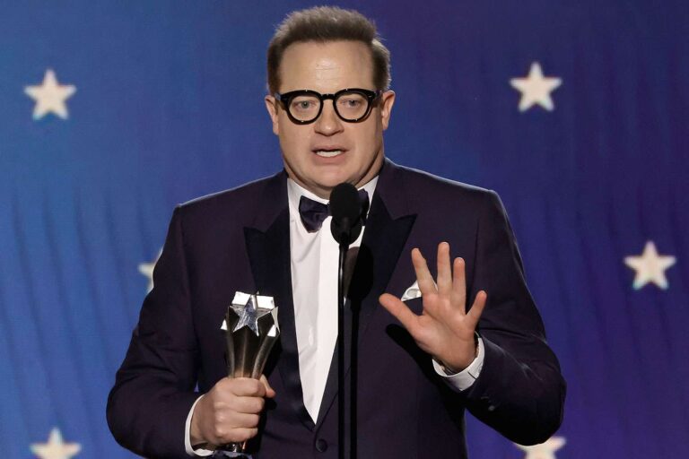 Brendan Fraser: il suo discorso ai Critics&rsquo; Choice Awards sta commuovendo i fan in rete