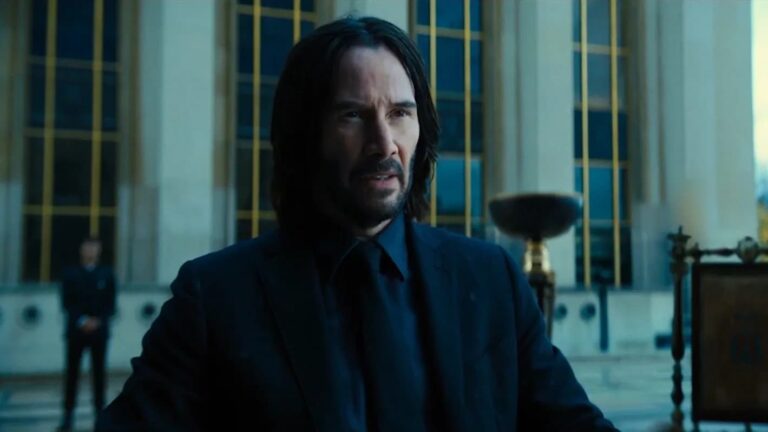 John Wick: Capitolo 4 , clip dal film: &ldquo;Keanu Reeves negozia con Bill Skarsg&aring;rd&rdquo;