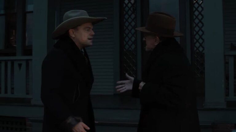 Leonardo DiCaprio e Robert De Niro litigano nella nuova clip di Killers of the Flower Moon