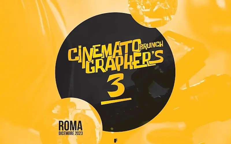 Terza edizione - Cinematographer's Brunch Terza edizione - Cinematographer's Brunch