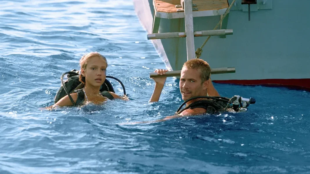 Trappola in fondo al mare Jessica Alba Paul Walker Trappola in fondo al mare Jessica Alba Paul Walker