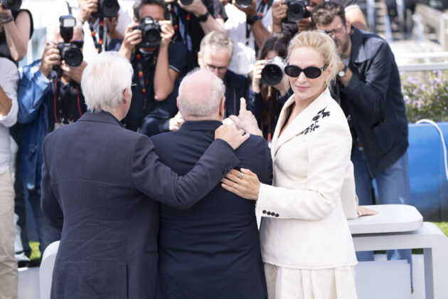 Richard Gere, Paul Schrader e Uma Thurman