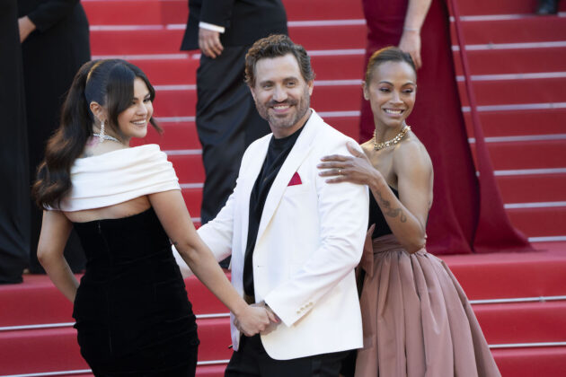 Selena Gomez, Édgar Ramírez e Zoe Saldana
