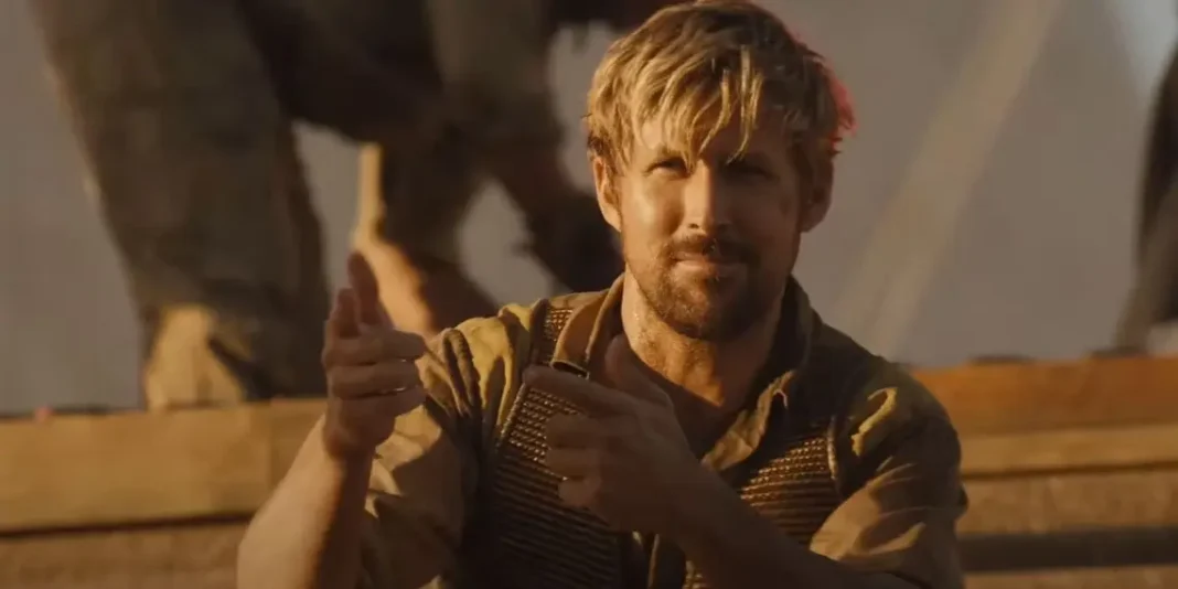 The fall guy Ryan Gosling point The fall guy Ryan Gosling point