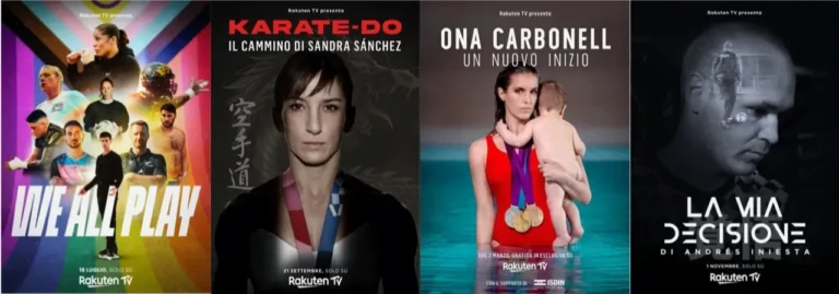 Rakuten TV celebra l&rsquo;inizio dei Giochi Olimpici con una offerta di contenuti legati allo sport