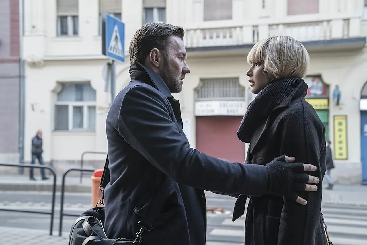 Joel Edgerton e Jennifer Lawrence in Red Sparrow