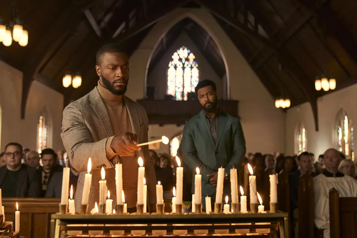 Aldis Hodge e Isaiah Mustafa in Cross (2024)