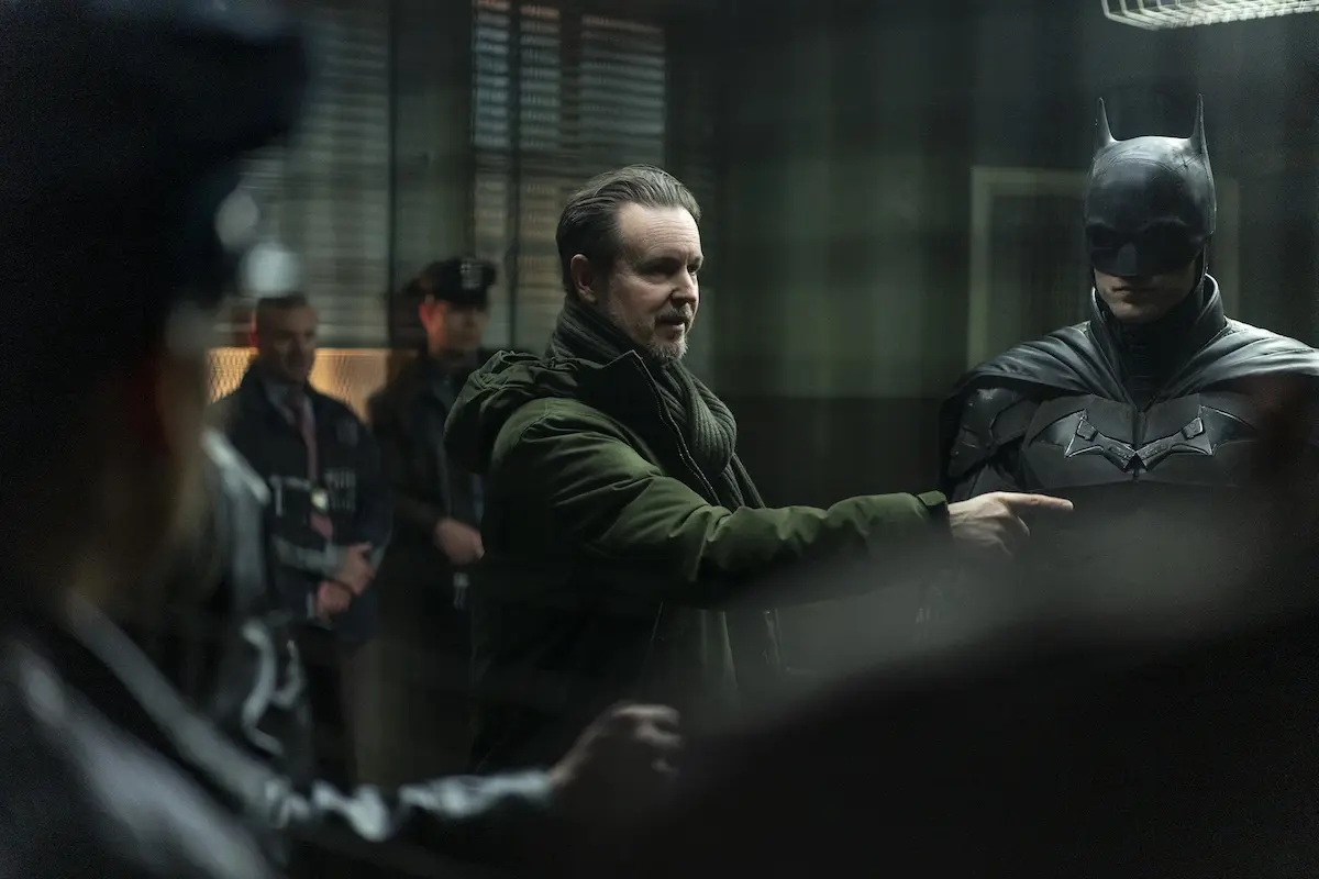 Matt Reeves sul set di The Batman