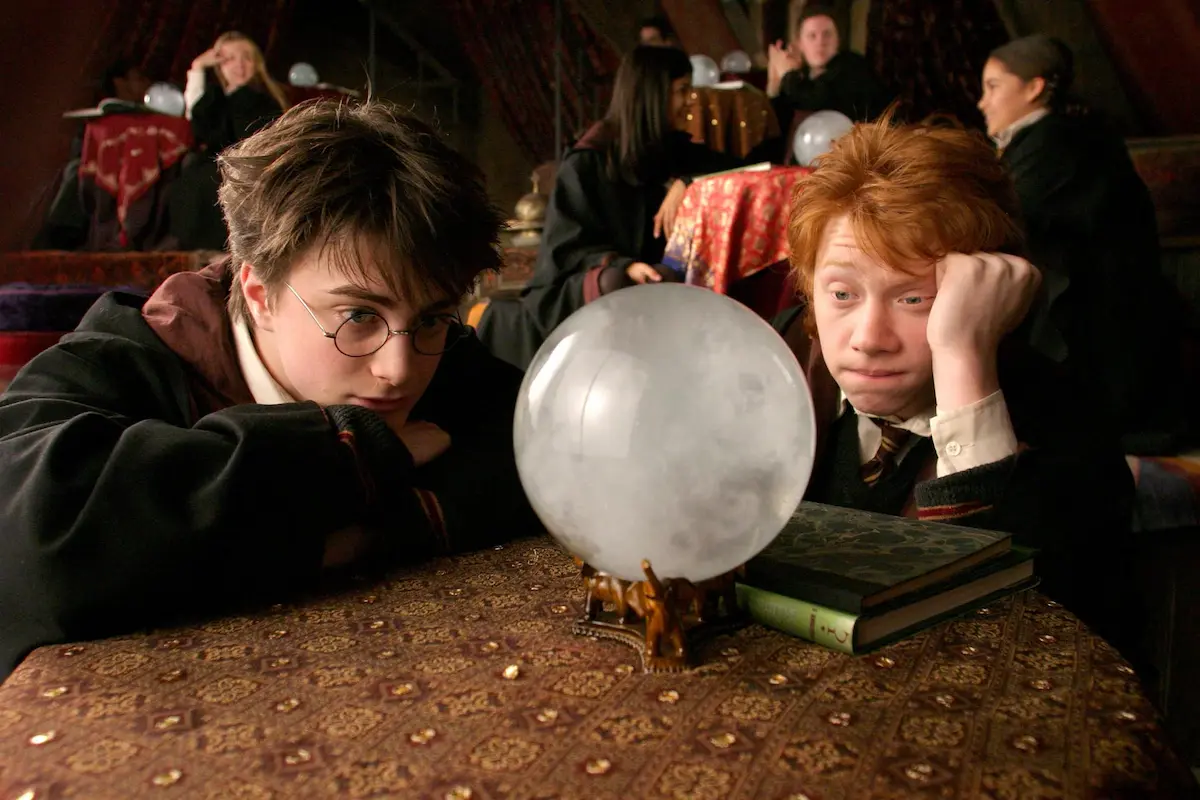 Rupert Grint e Daniel Radcliffe in Harry Potter e il prigioniero di Azkaban (2004)